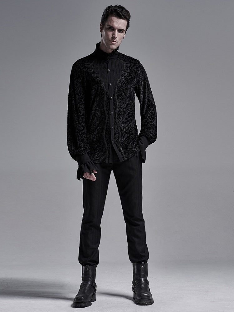Black Men's Gorgeous Gothic Shirt