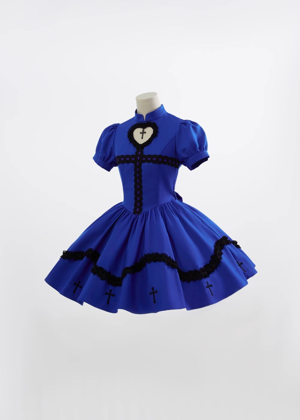 Subkultur Lolita Kleid Y2K Cross