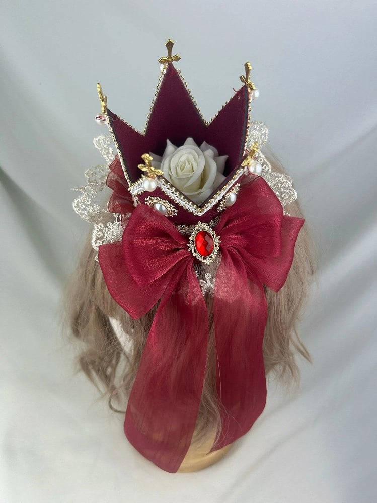 White Crown Mini (3 Color Hat Regal Options: