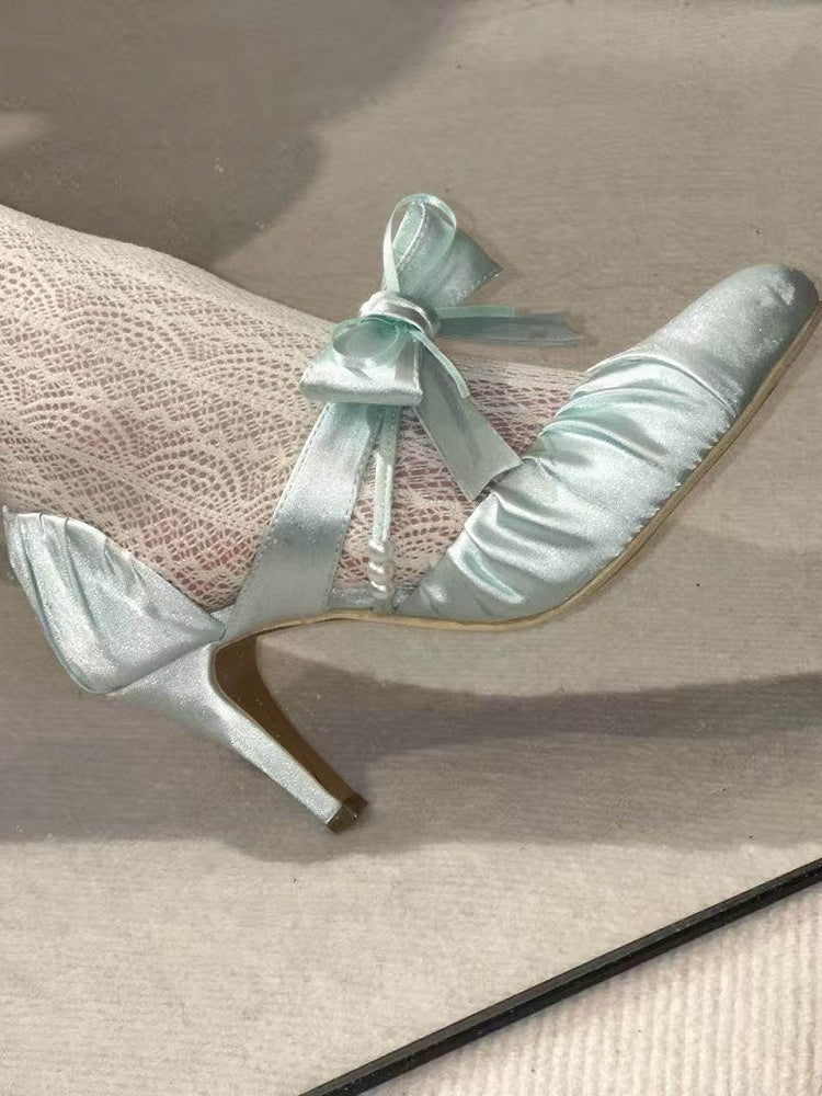 Toe Pointed Elegant Turquoise - Lolita Janes Mary