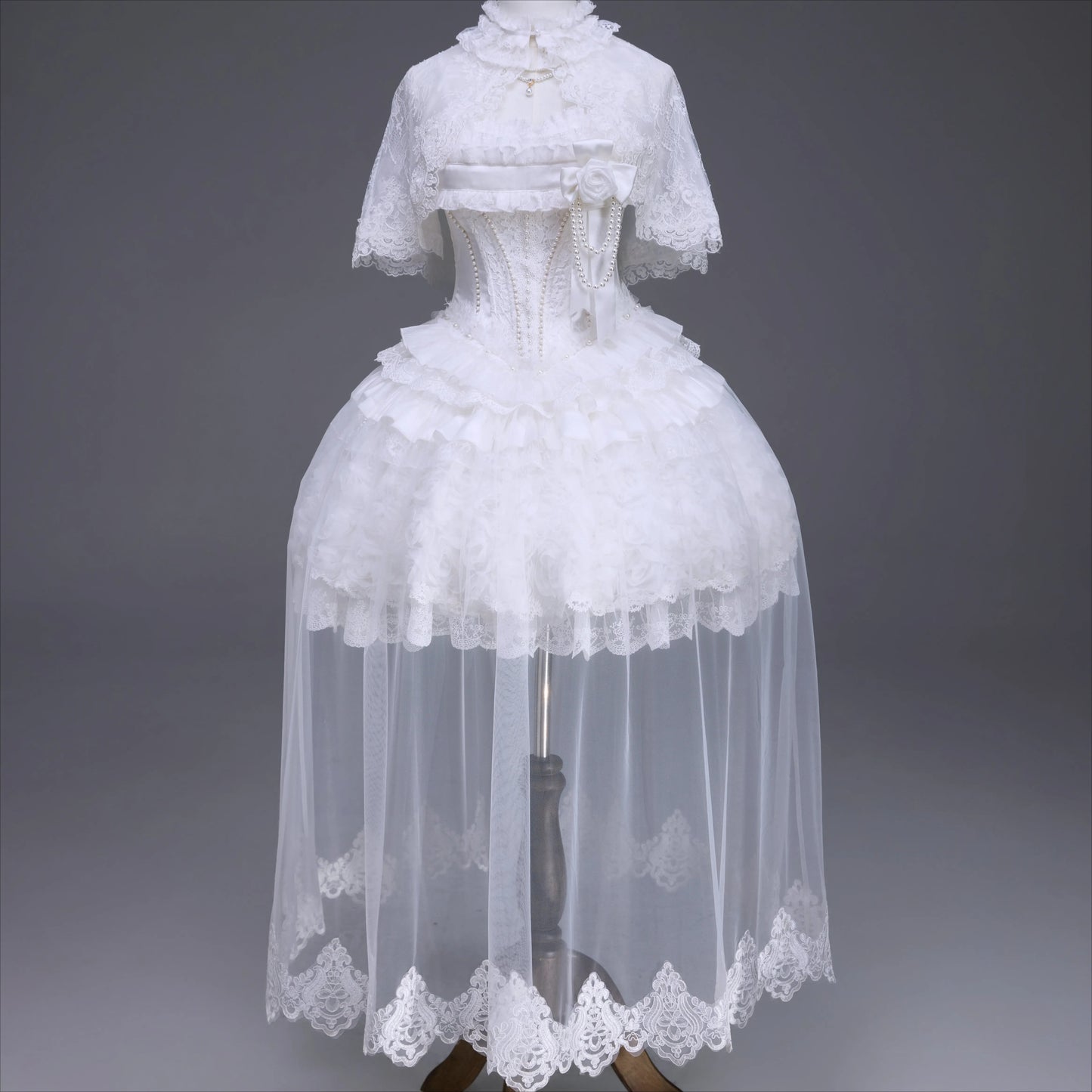 Airfreeing – Unnamed Snow Series Lolita JSK / Cape / Tulle Set