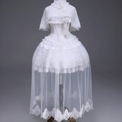 Airfreeing – Unnamed Snow Series Lolita JSK / Cape / Tulle Set