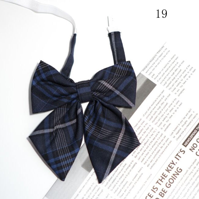 JK Bow Tie Plaid 30 Uniform Options Pattern