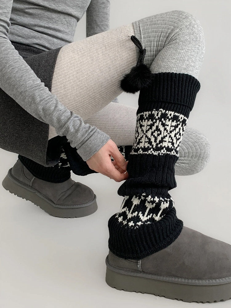 Colors) (6 Warmers Isle Fair Slouchy Pattern Leg