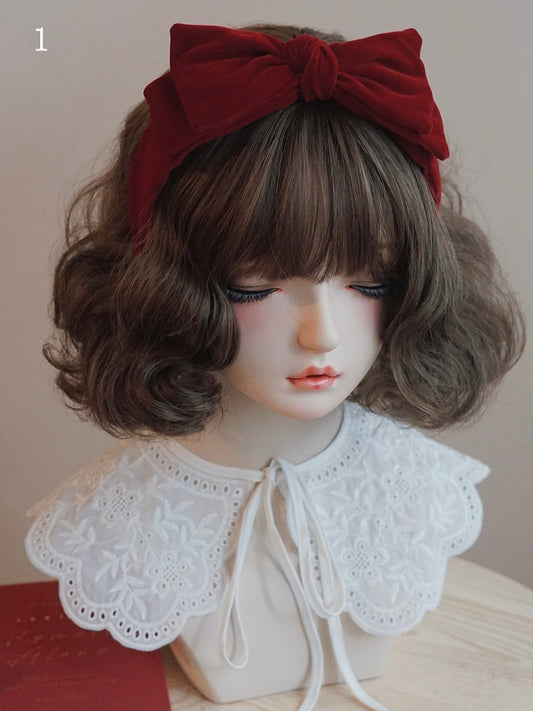 Details Bowknot Options 3 Red KC