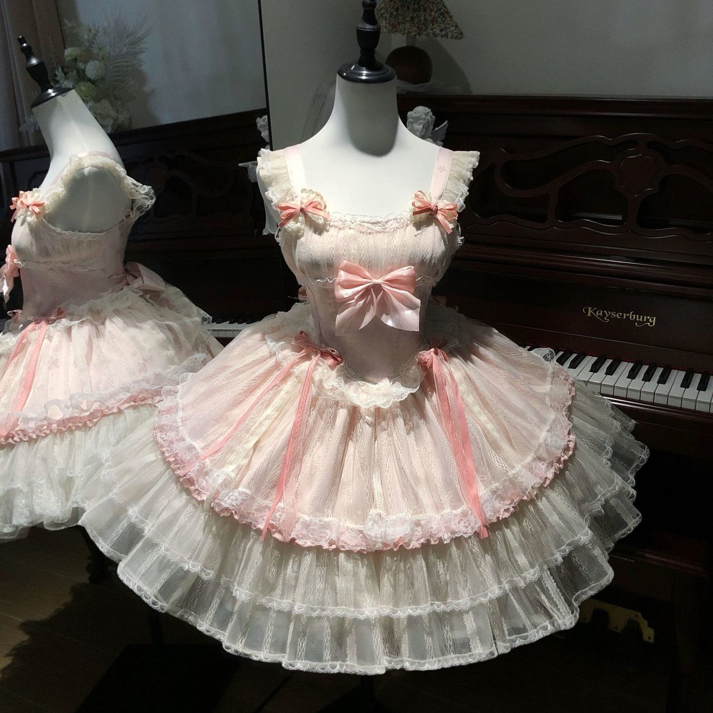 Lolita Ballet Style Sweet Short Cake JSK Dress