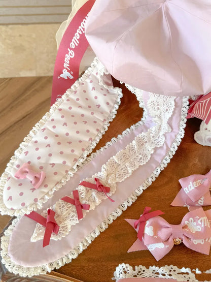 Pink Beret Ears Bunny