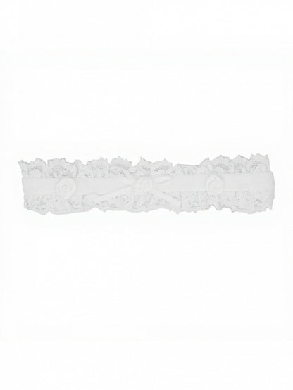 Lace Trim Bow Leg Garter - ModaSwings