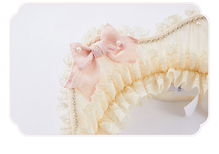 ベージュボンネット