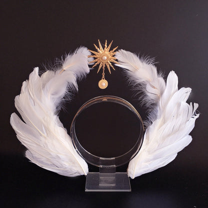 Feather Wing Angel /Wheat-Embellished Lolita KC