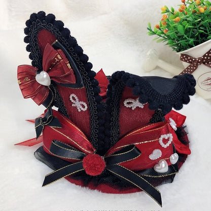 Vibes Hat Ears Color in Details Bowknot Wonderland Options Alice Mini Bunny 9