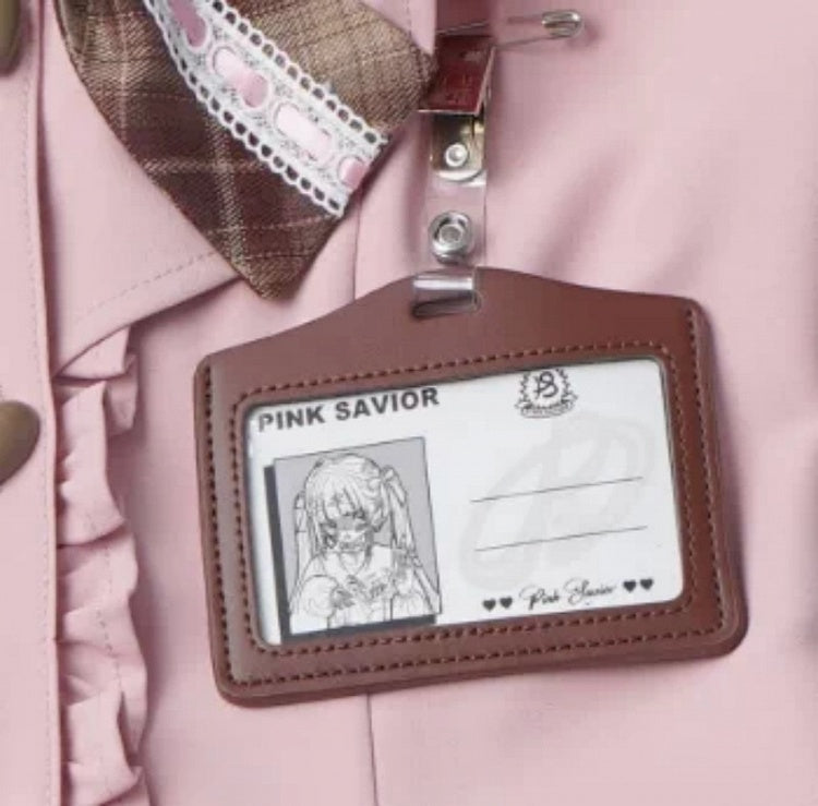 Decorative Name Tag - PINK SAVIOR