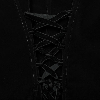 Coat New Style Gothic Chinese Black