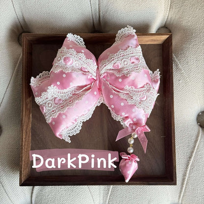 Lolita Sweet Dot 10-Color Polka Hairclip