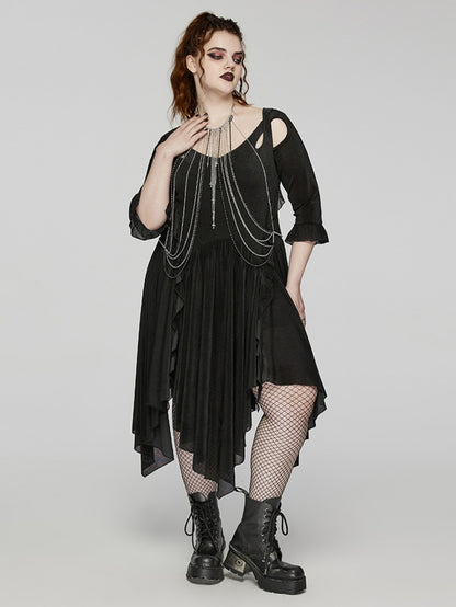 パンクタッセルチェストチェーン