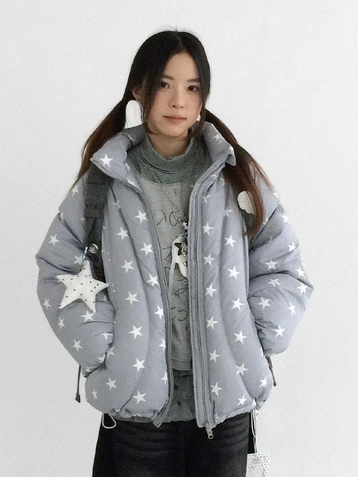 Gray Jacket Hood Daily - Kawaii Hooded Detachable
