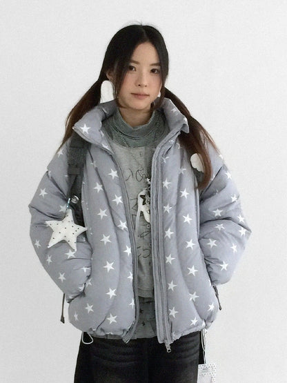 Veste Grise à Capuche Quotidienne - Kawaii avec Capuche Amovible