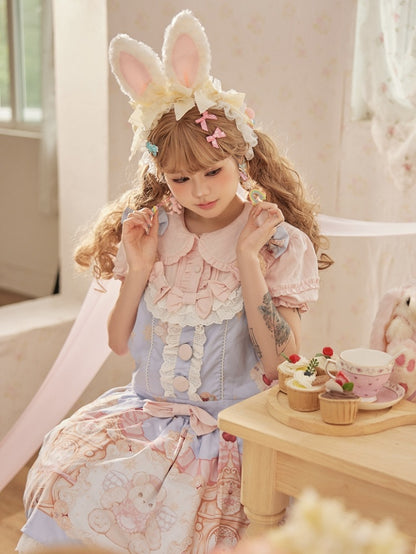 詳細 KCオプション 耳飾り 蝶結び レース 11トリム バニー