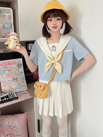 黄色のコーデュロイ帽子