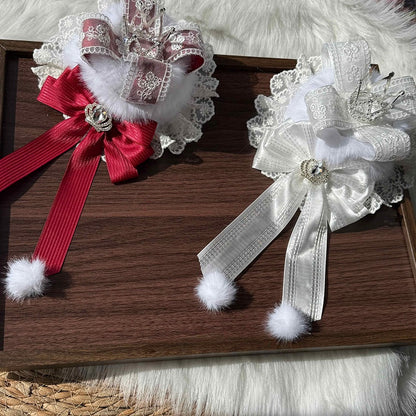 Lolita Four-Color Red Hime Mini Set Hat -