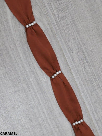 18 Color Options Lolita Belt Pearl Satin