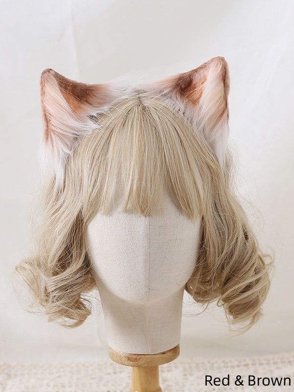 Fur 8 Faux Lolita Ear Kitten Cute KC Colors