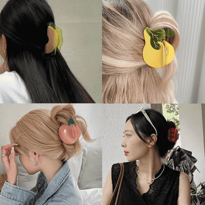 29 Fruits Claw Clips Options Cute Y2K