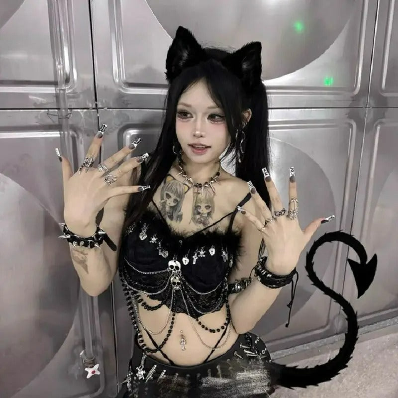 Gothic Waist Cinching Punk Subculture Millennium Punk Corset