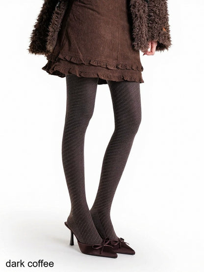 Solid Minimalist Vintage Tights - ModaSwings
