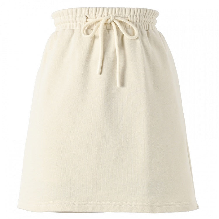 アプリコット/ブラックAラインスカート ショート/ロングバージョン