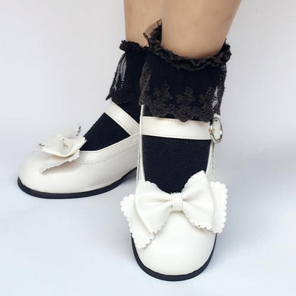 Elegant Shoes Custom Made Bow SP168082 Lolita