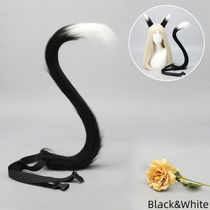 Colors Lolita Kitty Fur Long Cute 5 Faux Tail