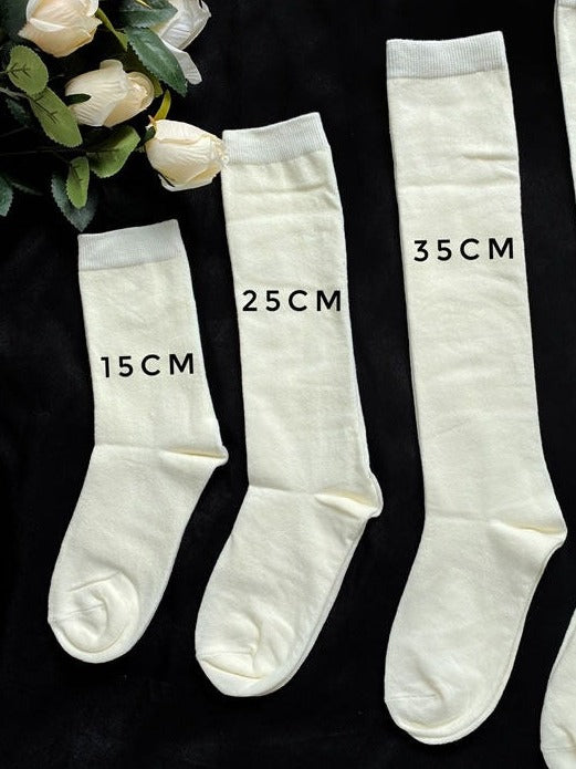 Color Solid - Lengths Uniform Stockings JK 3