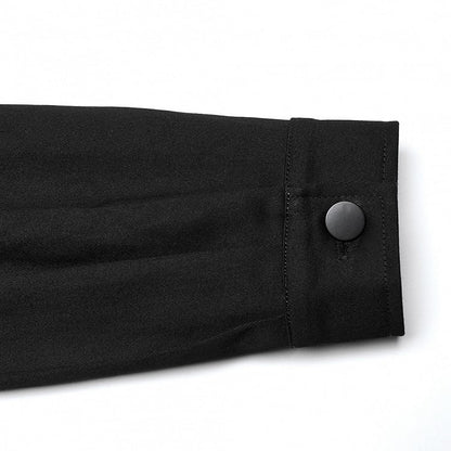 Men's Cyberpunk Black Shirt