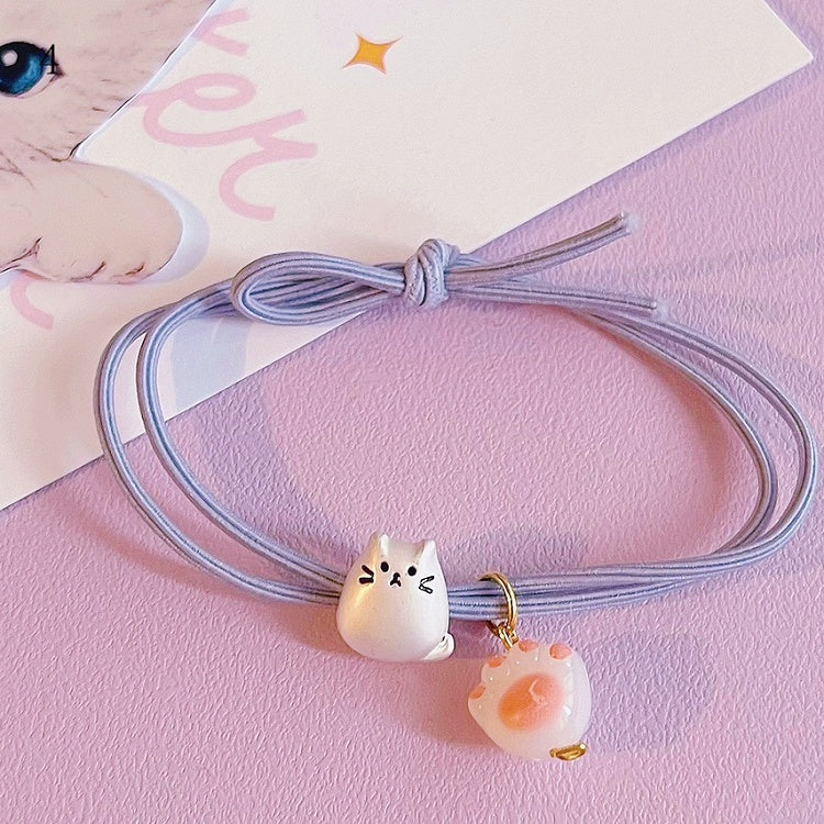 Optionen Kitty's Krawatte Pfotenanhänger 9 Haare