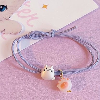 Optionen Kitty's Krawatte Pfotenanhänger 9 Haare