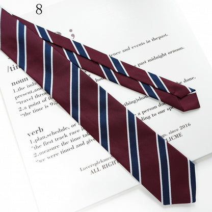 Tie JK Striped 17 Neck Pattern Options Uniform