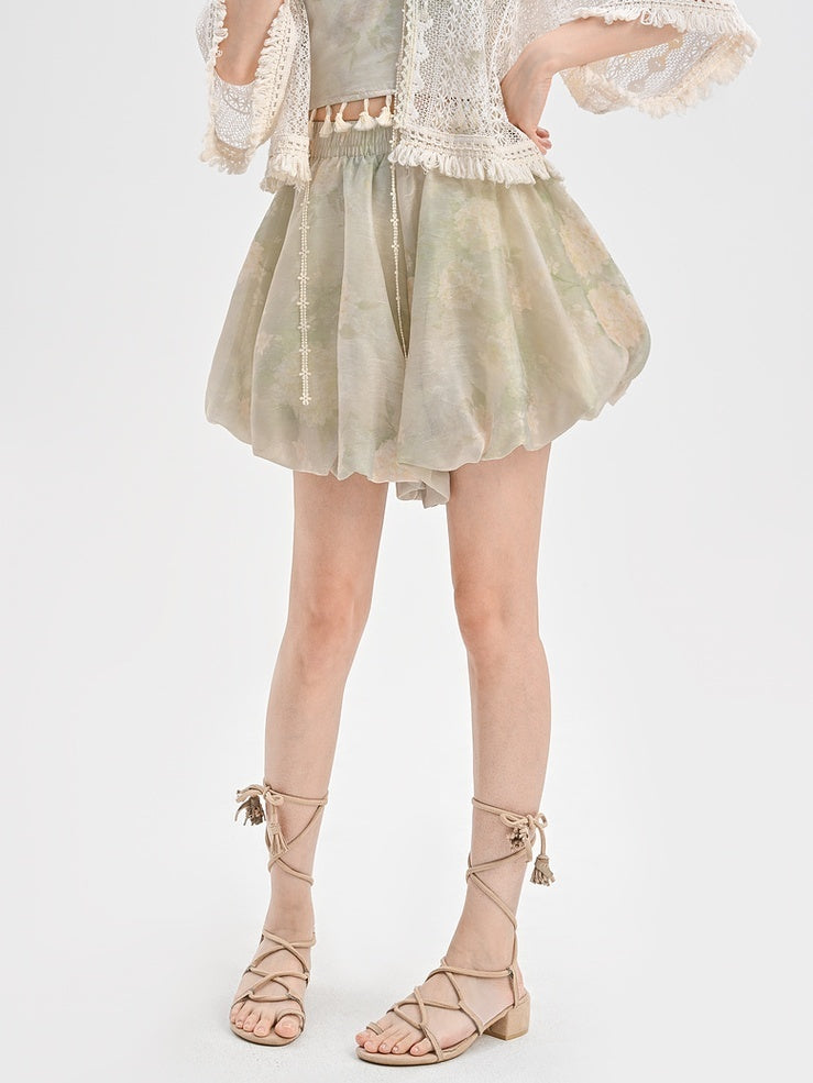 ダイショーツ ライトグリーン 伸縮性ウエストタイ