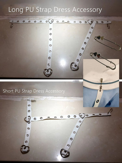 Kitty Light Bow Kaiwai Set Blaues JSK-Kleid Kurz geschnittenes Tenshi Lolita Sailor Striped Big Top Muster Ohren + - Kragen