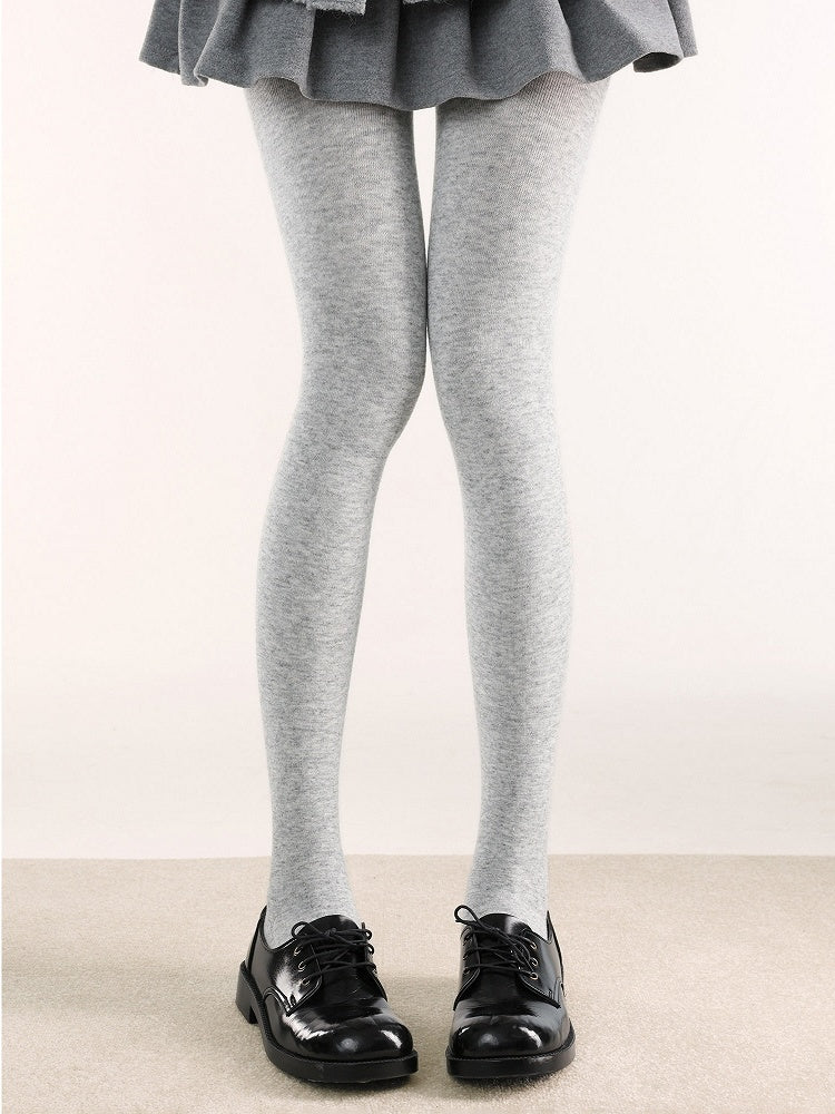 Tights Colors) (5 Warm Knit Ribbed