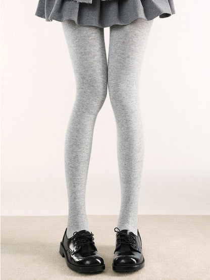 Tights Colors) (5 Warm Knit Ribbed