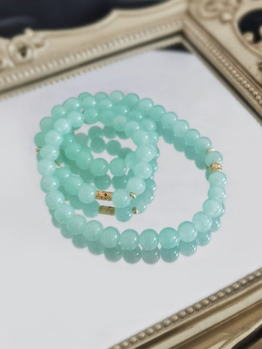 Bracelet Beaded Green