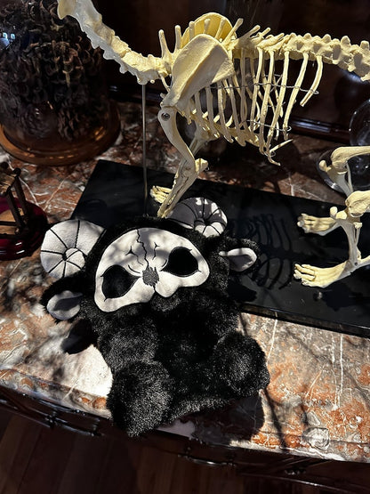 ブラックグリムアンドドール Y2K ゴシックバッグ ぬいぐるみ ホワイトリーパー