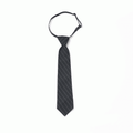 Striped Black Tie