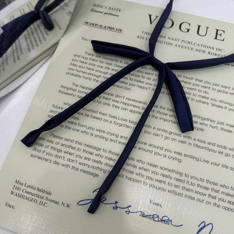 Tie Uniform JK Bow Stain Blue/Red/Pink/Black/Green