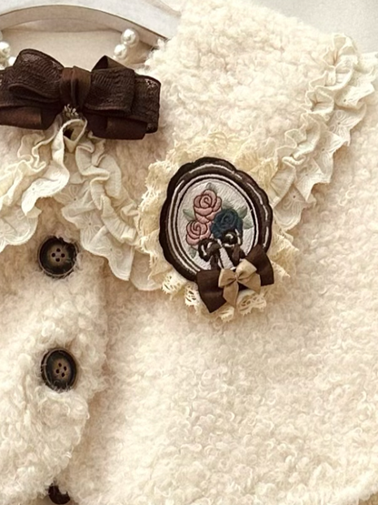 Picture Brooch/Cake Brooch/Sheep Frame Brooch