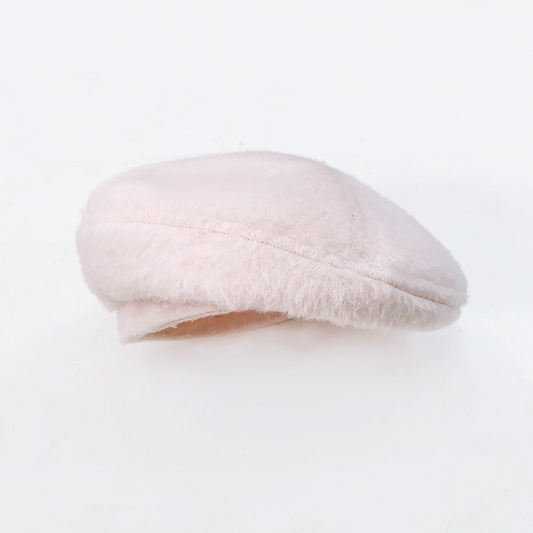 Pink Wool Beret
