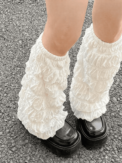 4 Color Options Loose Flared Leg Warmers