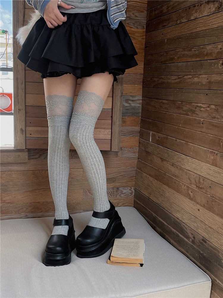 5 Stockings Trim Options Color Lace