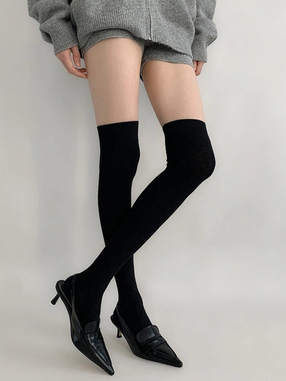 Knit Over-the-Knee Colors) Warm (5 Diamond Stockings